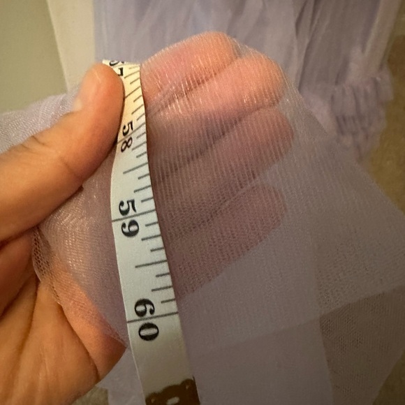 Lavender Ruffled Dress - Picture 4 of 11